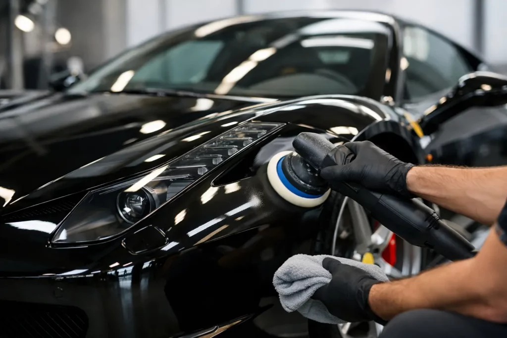 Come mantenere una supercar lucida davvero