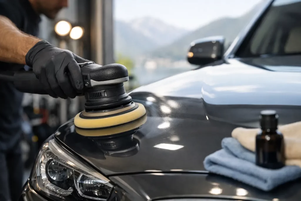 Correzione vernice auto Ticino: quando farla