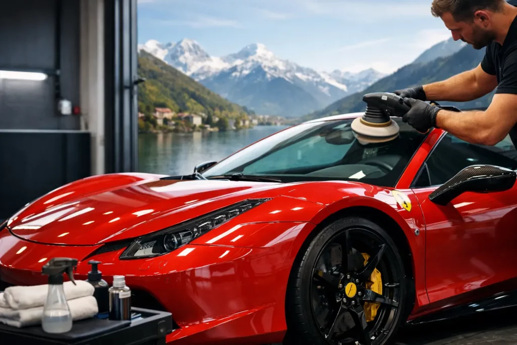 Detailing supercar Svizzera italiana: cosa conta