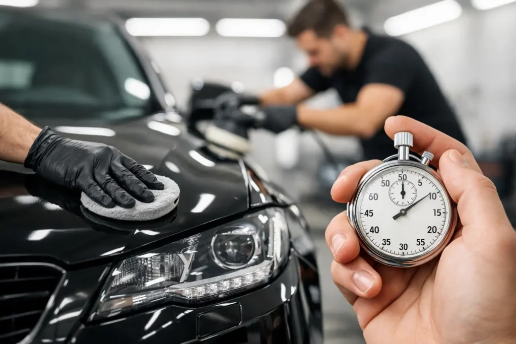 Quanto tempo serve per detailing auto?